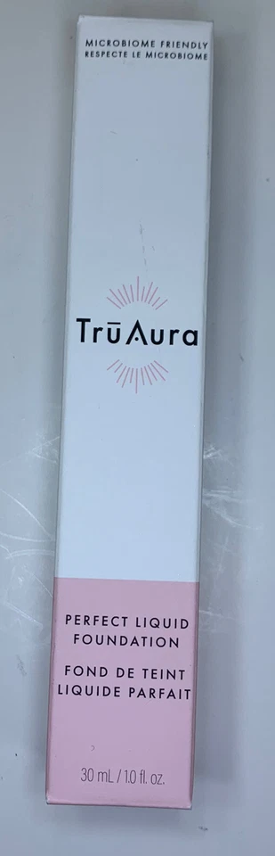 TruAura Perfect Liquid Foundation  Free Ship Tan, Ebony, Deep Beige - Image 1 of 4