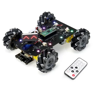 Kit voiture Freenove Mecanum pour Raspberry Pi Pico (W) (Compatible avec Arduino IDE) - Photo 1/24
