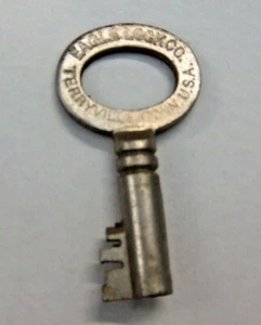 antique Eagle #21 key USA NEW OLD STOCK skeleton hollow bore NICE - Picture 1 of 4