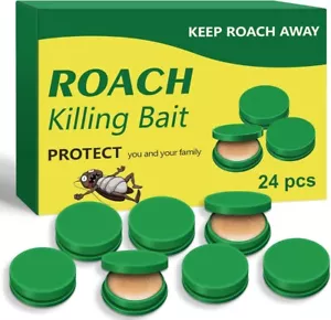 LUOJIBIE Roach Killer - Cockroach Traps for Indoor & Outdoor Infestation Control - Picture 1 of 5