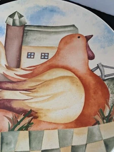 Steward Earthworks Chicken Plate HC Accents Signed - Picture 1 of 5
