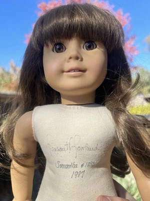 Samantha Doll Signed #1293 Pleasant Rowland 1987 w/ COA + Original Box - Image 1 of 4