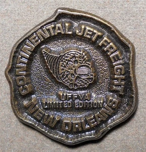 New Orleans, Continental Jet Freight, 1979 Spanish Piece Of Eight - Bild 1 von 2