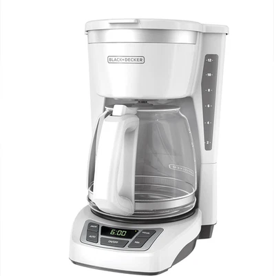 BLACK+DECKER 12-Cup Digital Coffee Maker, CM1160W, Programmable, Washable Basket - Image 1 of 4