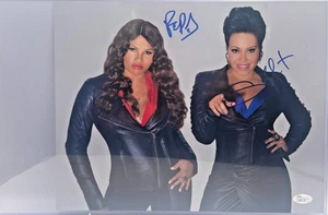 Salt-N-Pepa signed 11x14 Foto Hip-Hop Legenden JSA COA #Q85128 Autogramm - Bild 1 von 5