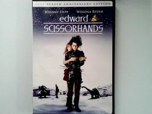 Edward Scissorhands DVD 1990 Fantasy Full Screen Anniversary Edition Fox - Picture 1 of 2