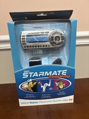 Sirius Starmate Replay Receiver & Car Kit ST2 XM Satellite Radio with Remote NEW - Image 1 of 4