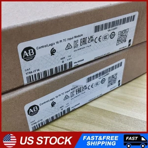 New Factory Sealed 1756-IT16 SER A Thermocouple Module ControlLogix 1756IT16 PLC - Picture 1 of 3