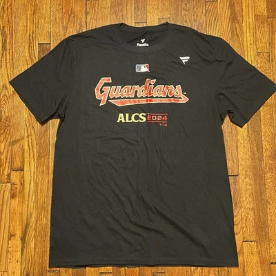 Fanatics Cleveland Guardians ALCS 2024 T Shirt Size Large Blue New Without Tags - Image 1 of 4
