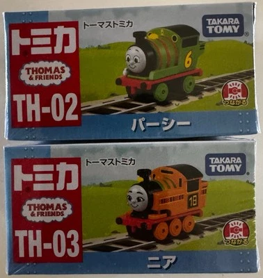 Литые модели 2 мини-кара Takara Tomy Tomica Thomas & Friends TH-02 TH-03 сделано в Японии - Изображение 1 из 4