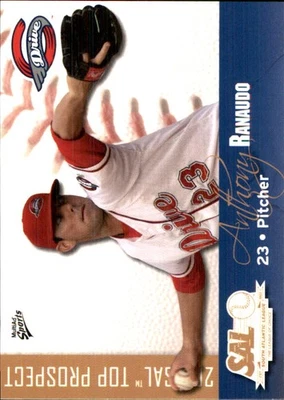 Anthony Ranaudo 2011 MultiAd South Atlantic League Top Prospects #20 RC - Image 1 of 2