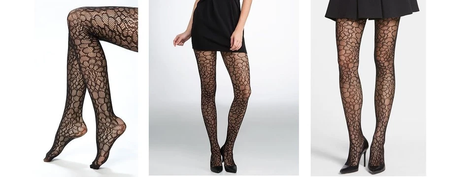 Medias para mujer Hue Open Flower Net Foto 1 de 1