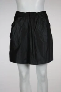 NEW Julie Haus Skirt Size 2 Black Metallic A-line Above Knee Casual - Picture 1 of 4