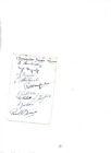 10 x Doncaster Rovers Football Club Autographs 1949-50 3rd Div Champions