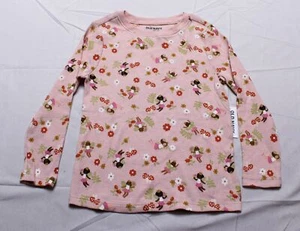 Old Navy Girl's Long Sleeve Thermal-Knit Floral T-Shirt ZS6 Multi Size: 4T NWT - Picture 1 of 3