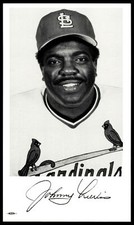 1988 St. Louis Cardinals Photocards Johnny Lewis #NNO