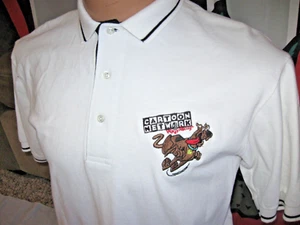 Cartoon Network Wacky Racing Champions VTG Polo Shirt Men's Med Scooby-Doo 90s - Picture 1 of 4