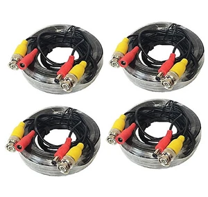 *4 PACK PREMIUM 25Ft. BNC EXTENSION CABLES FOR Lorex HD SYSTEMS-BL - Picture 1 of 1