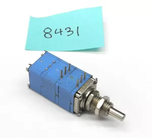 Clarostat Dual 10K Audio Taper Cond Plastic 1/4"/1/8" Pot, Stereo Monitor Etc PD - Picture 1 of 2