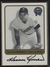 2001 Fleer Greats Of The Game Harmon Killebrew Minnesota Twins HOF AUTO