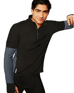 301X02 Champion KDC1Q Men's Duofold Varitherm Thermatrix 1/4 Zip Pullover - Picture 1 of 7