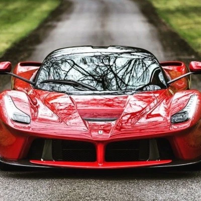 1 18Ferrari Race Car Le Mans Racing Racer24Custom Built Metal Body12Carousel RD - Image 1 of 4