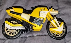1988 Bandai Choujuu Sentai Liveman Yellow Lion Sofubi Figure Bike Only  - Picture 1 of 2