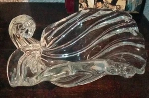 Vintage Murano Glas Muschelform Tafelaufsatz Seguso Design - Bild 1 von 7