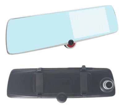 Touch screen 5-inch driving recorder 1080P rearview mirror three-way  - Image 1 of 2