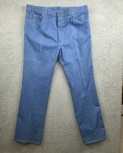 VTG 90s Levis Action Jeans Mens 46x34 (Fits 44x35) Blue Made in the USA NWT! - Picture 1 of 14