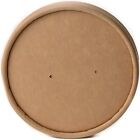 96mm Disposable Kraft Vented Lids for 8 oz - 12 oz and 16 oz Container 
