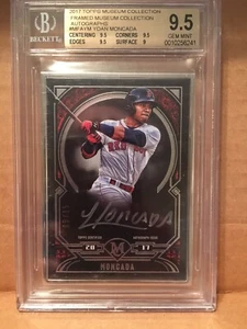 Yoan Moncada 2017 Topps Museum Auto BGS 9.5 Rc Rookie 5/15 - Picture 1 of 2