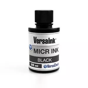 VersaInk-Nano Black MICR Ink -85ml – Magnetic Ink for Check Printers and All-... - Picture 1 of 3