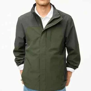 J. Crew Men's Colorblock Performance Jacket $178 retail XLarge MINT FREE SHIP! - Picture 1 of 2