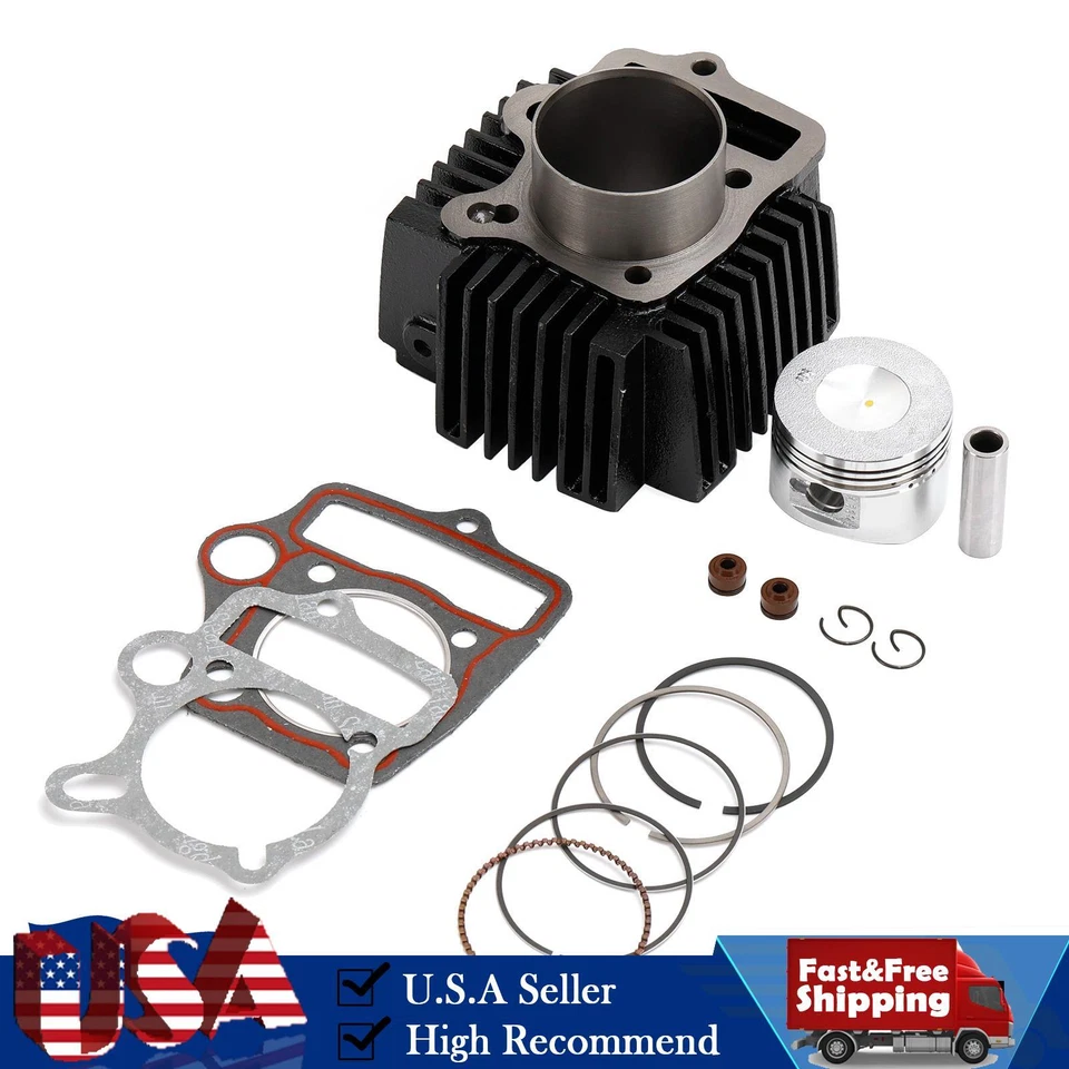 110cc Cylinder Kit For Italika FT110 XT110 AT110 - 52.4mm Piston pin 13mm — 第 1/4 张图片