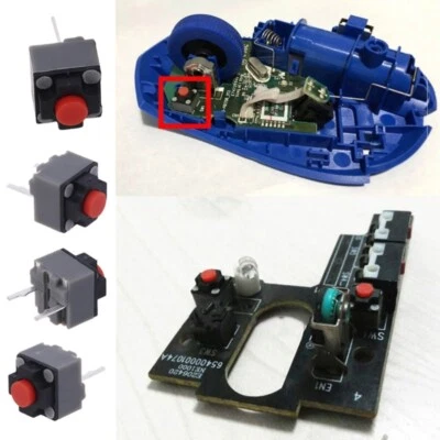 Hot Plug 6x6x7.3mm Mouse MicroSwitch Button for Consumer Electronics Medicals - Image 1 of 4