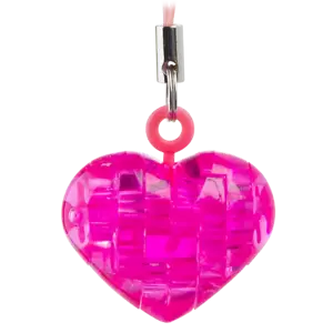 Verwirrt DAS MINI ORIGINAL 3D KRISTALL MINI - HERZPUZZLE - Bild 1 von 4