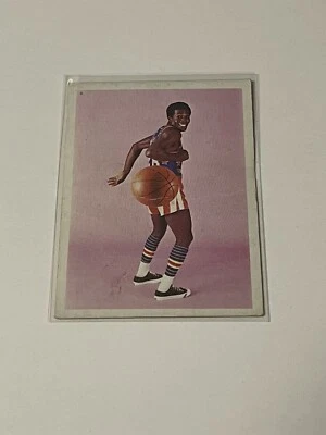 1971-72 Harlem Globetrotters #76 Bobby Hunter CREASED  **023443 - Image 1 of 2