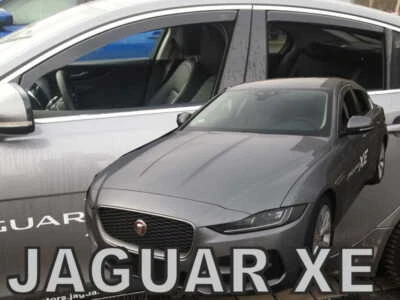 Heko Wind Deflectors For Jaguar Xe 4D 2015-Up 4PC Tinted - Image 1 of 4
