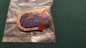 Vintage 1986 Seattle To Portland Bicycle Classic Pin STP rare sealed packaging - Picture 1 of 4