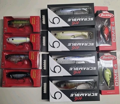 Lot of 10 New 6th Sense Scramble (4) Whopper Plopper (4) ALL DIFFERENT  - Image 1 of 4