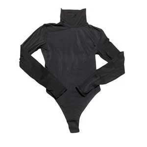 Lululemon schwarzer Langarm Rollkragen Body Gr. S/P - Bild 1 von 8