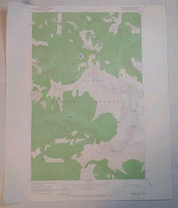 Eldorado Peak Quadrangle Washington 1967 USGS Topographical Map Department Int. - Bild 1 von 13