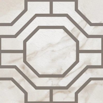 Azulejo de vinilo autoadhesivo retro 12x12 - octágono - 20 azulejos/20 cuadrados ft. Foto 1 de 4