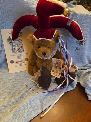 Boyds Bears / Teddys Exclusivo - *Rosencrantz*, 12" Bufón Oso, #58/1000, MWT Foto 1 de 4