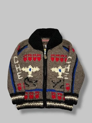 Made In Canada Longhouse Chevignon Cowichan Sweater All Over Pattern - Image 1 of 4