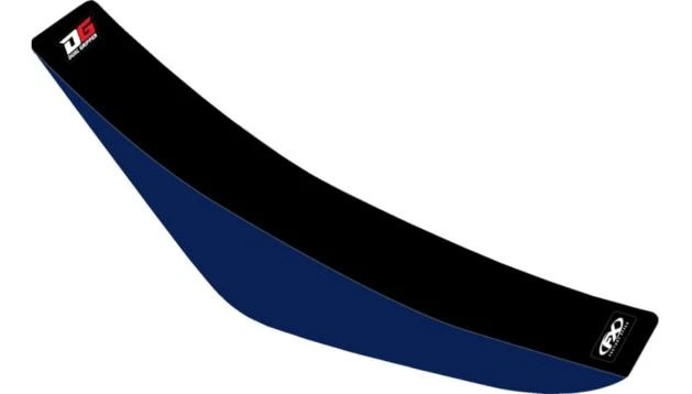 Cubierta de asiento de doble pinza Effex de fábrica negra/azul #28-28604 Husqvarna Foto 1 de 1