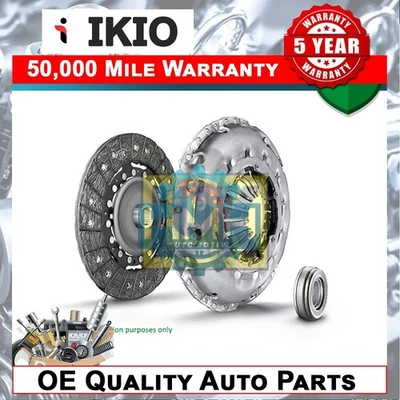 Fits Audi A5 2007-2012 A4 2007-2012 3.0 TDi 3PC Clutch Kit Ikio - Image 1 of 4