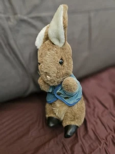 Peter Rabbit Bunny Beatrix Potter Stuffed Plush Vintage Eden Toys - Picture 1 of 6