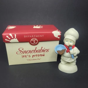 Snowbabies Let's Pretend Chocolate Fix 2003 Neu Open Box - Retired Dept 56 - Bild 1 von 4